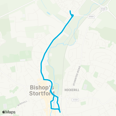 Central Connect Interchange - Interchange map