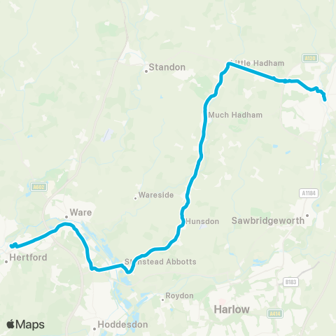 Central Connect Bus Station - Abbotts Rise map