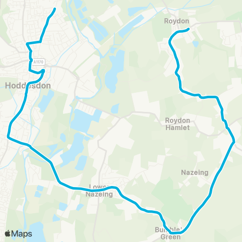 Central Connect Village Hall - John Warner School map