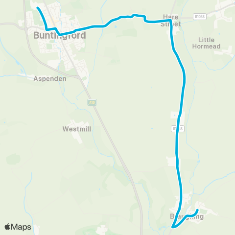 Central Connect Edwinstree C of E Middle School - The St map