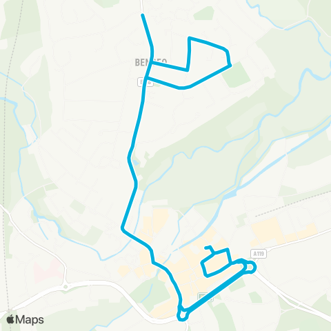 Central Connect Bus Station - Bus Station map