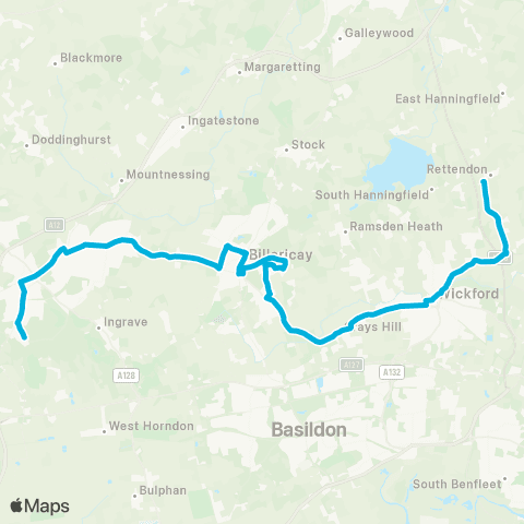 Central Connect Eagle Way - Vectare Depot map