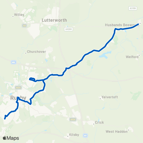 Catterall's Bell Inn - High School For Girls map