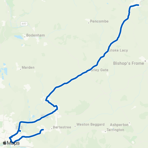 DRM Bus Pump Street - Country Bus Station map
