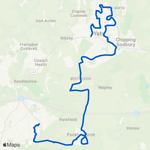 Eurocoaches Cranleigh Court Road Shops - Sainsbury's map