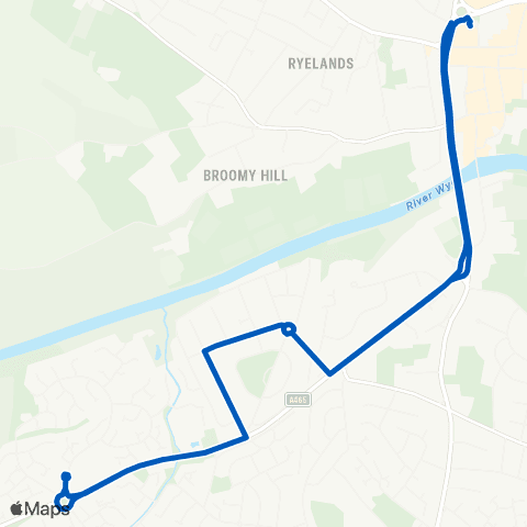 Sargeants Brothers City Bus Station - City Bus Station map