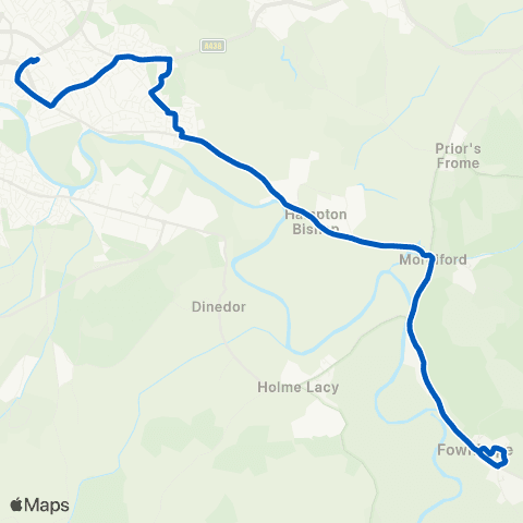 Yeomans Travel Country Bus Station - Court Orchard map