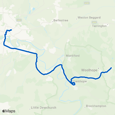 Yeomans Travel Country Bus Station - Court Orchard map