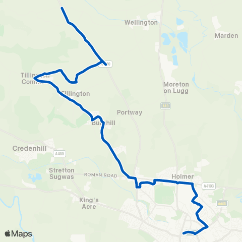 Yeomans Travel City Bus Station - Post Box map
