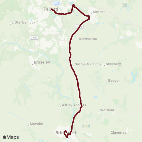 Select Bus Services  map