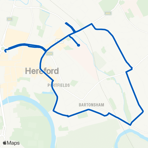Yeomans Travel City Bus Station - City Bus Station map