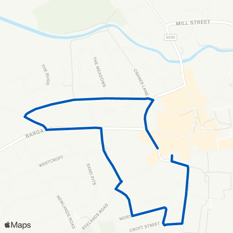 Yeomans Travel Bus Station - Bus Station map