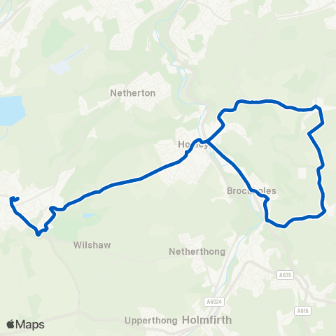 Stotts Coaches Morrisons Supermarket - Morrisons Supermarket map