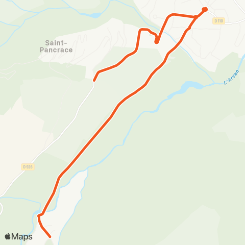 3CMA Bus Panorama-Tilleret map