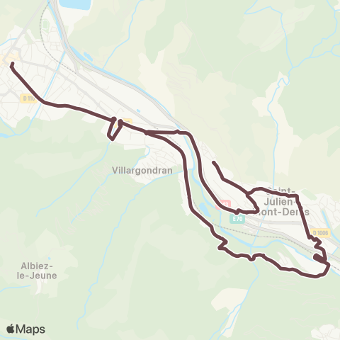 3CMA Bus Marché map
