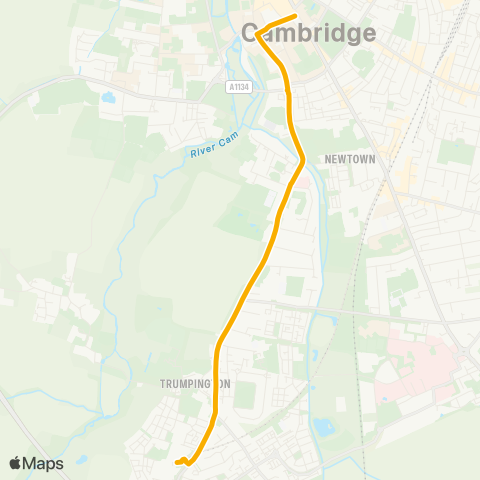 Stagecoach East  map