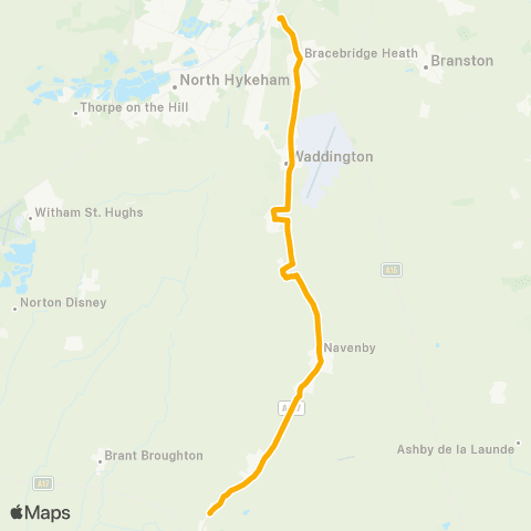 Stagecoach East Midlands Priory School Bus Park - The Green map