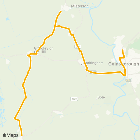 Stagecoach East Midlands Smeath Ln - Queen Elizabeth High School map