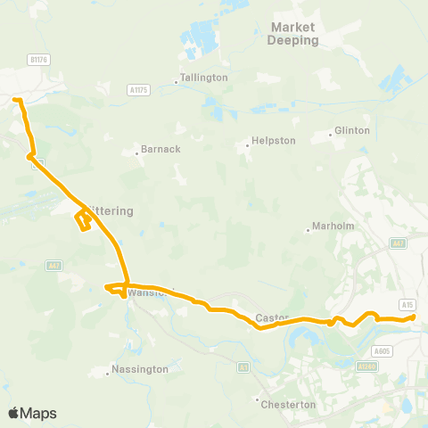 Stagecoach East Queensgate Bus Station - Bus Station map
