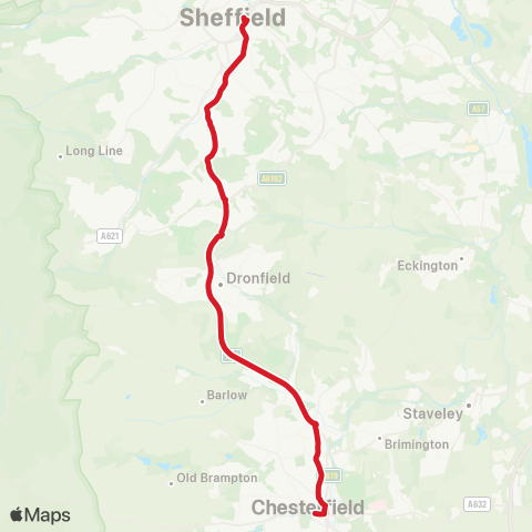 National Express  map