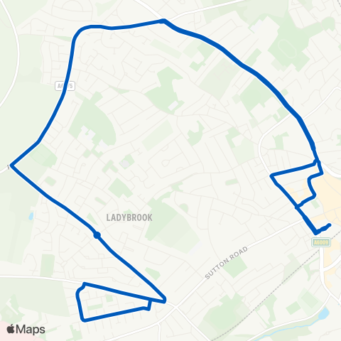 Nottinghamshire CCFS  map