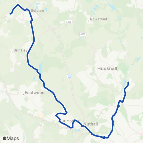 Nottinghamshire CCFS  map