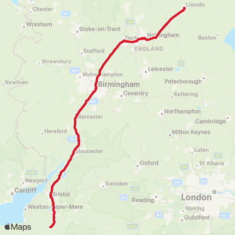 National Express Glastonbury Festival Coach Pk - Rail Sta Car Pk map