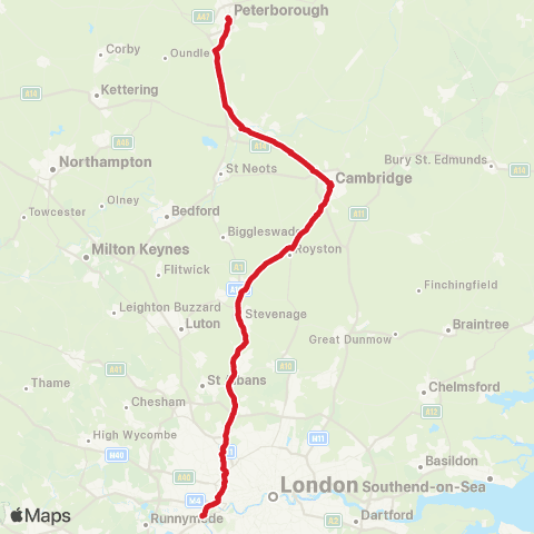 National Express Queensgate Bus Station - Varsity Drive map