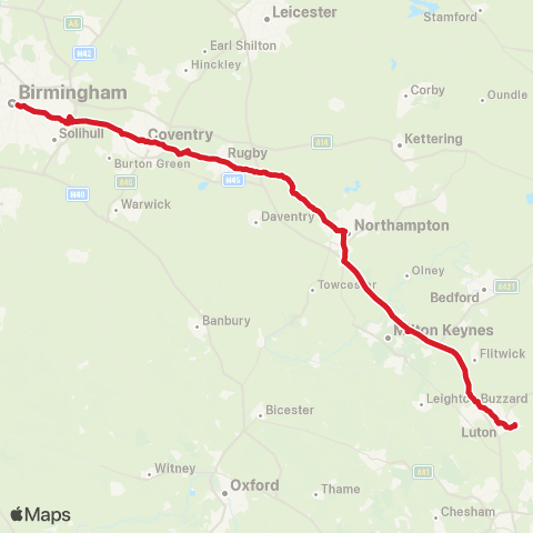 National Express Birmingham Airport Bus Term - Airport Bus Sta map