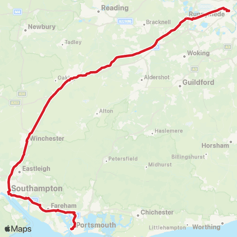 National Express The Hard Interchange - Varsity Drive map