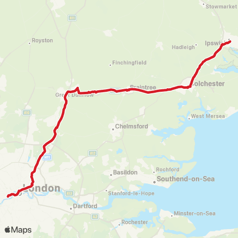 National Express Victoria Coach Sta - Cardinal Pk Cinema map
