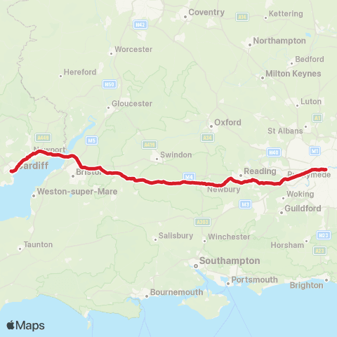 National Express Victoria Coach Station - Sophia Gardens map
