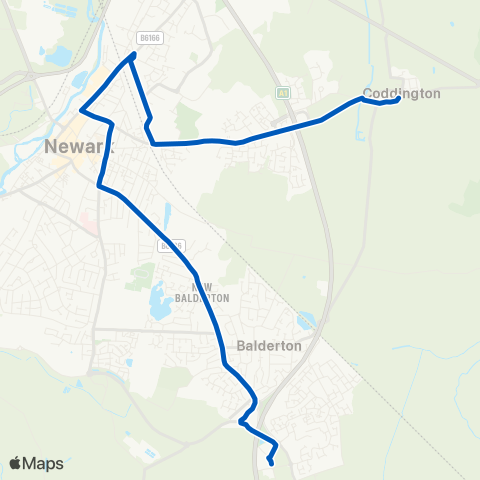 Marshalls of Sutton on Trent  map