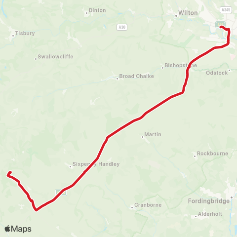 National Express  map