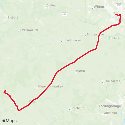 National Express  map