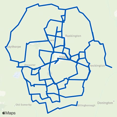 PC Coaches Demand Responsive Area - Rail Station map