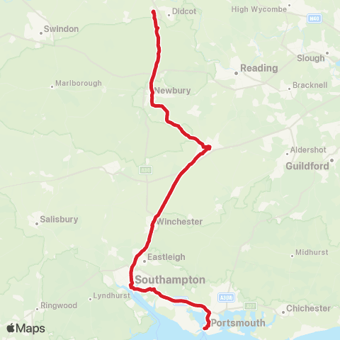 National Express The Hard Interchange - Truck Festival Steventon map