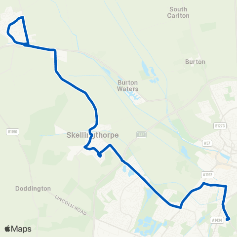 PC Coaches 1 Queensway - Priory School Bus Park map