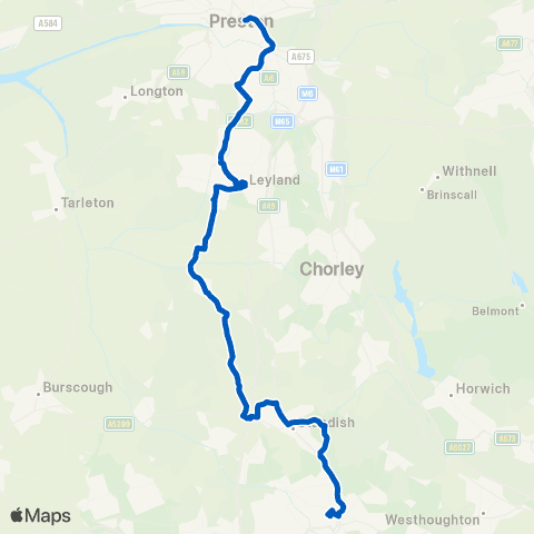 Holmeswood Coaches Ltd Wigan Bus Station - Arrival Stand map