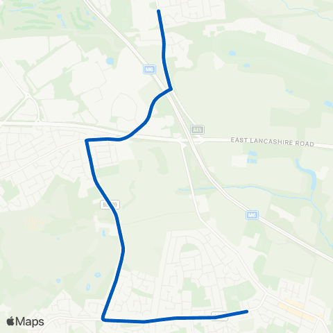 Link Network Byrchall and St Edmund Arrowsmith High Schools - The Av map
