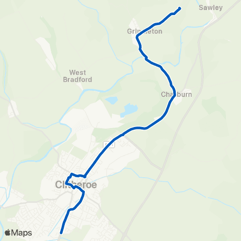 Moving People Littlemoor Rd - Bowland Cty High School map