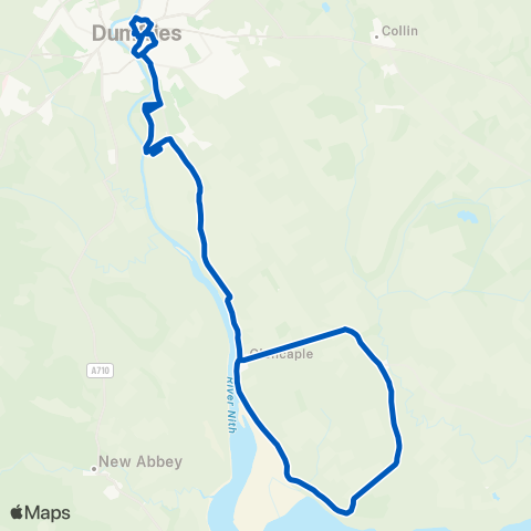 Houston's Minicoaches Great King St - Great King St map