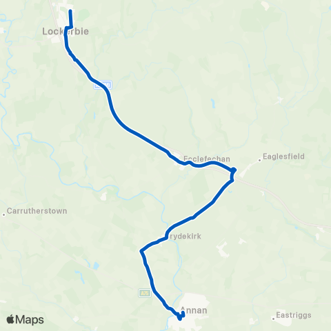 Houston's Minicoaches Butts Street - Hill Court map