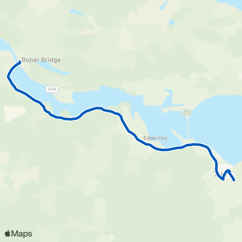 George Rapson Travel Post Office - Asda Car Park map
