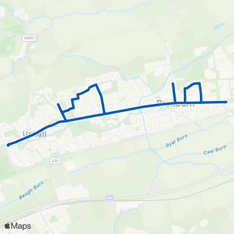HcL Hoban Square - Hoban Square map