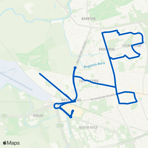 HcL Gyle Centre - Gyle Centre map