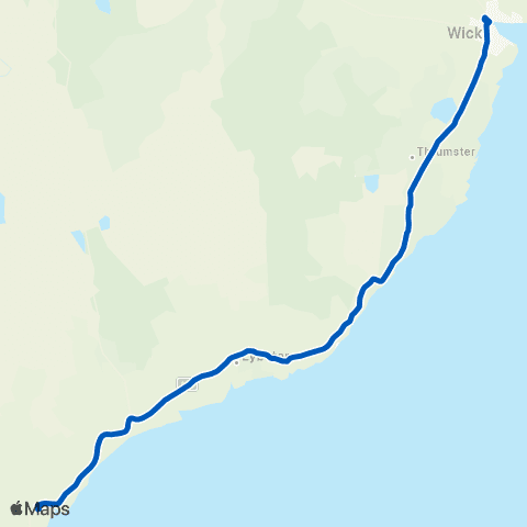Highland Council Harbour Road End - Wick Community Campus map