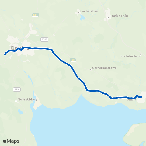 Houston's Minicoaches Whitesands - Central Avenue map