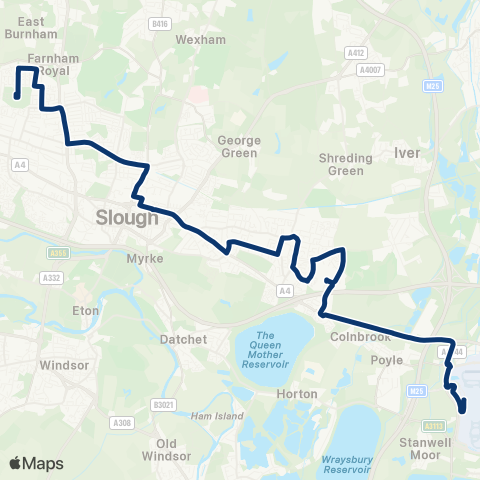 First Berkshire & The Thames Valley  map