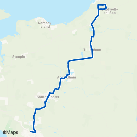 Fords Coaches  map